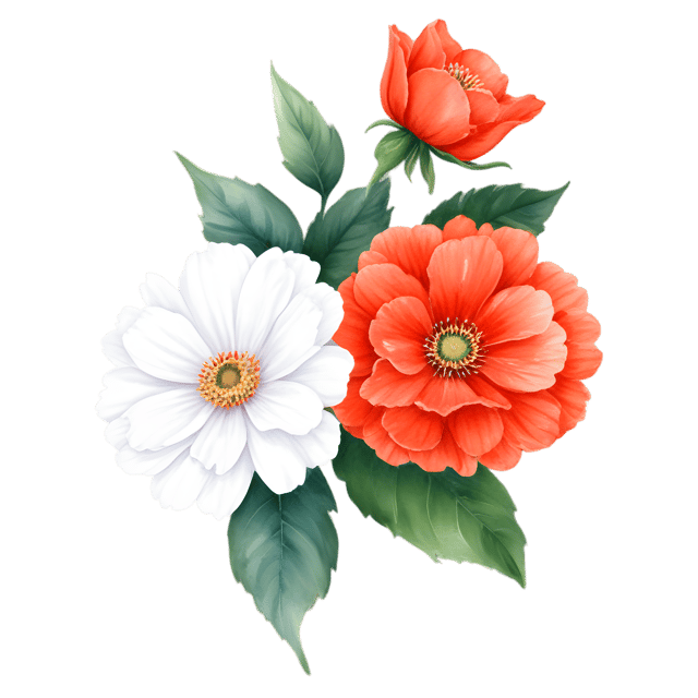 Free transparent PNG: Floral Wall Art with Transparent Background PNG Format