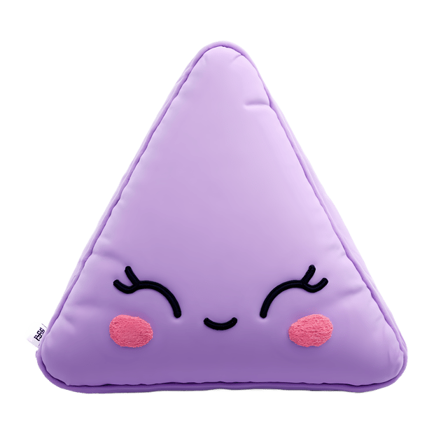 Free transparent PNG: Light Purple Triangle Embroidery PNG with Transparent Background for Creative Projects