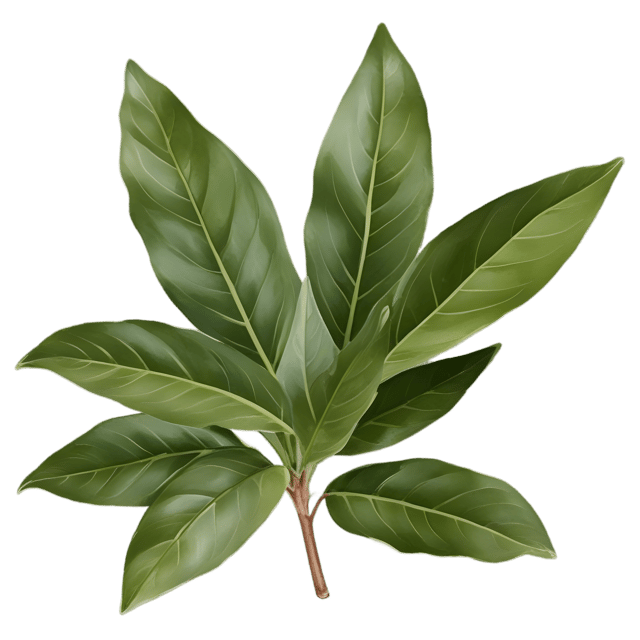Free transparent PNG: Bay Leaf Herb PNG with Transparent Background for Design and Craft Use