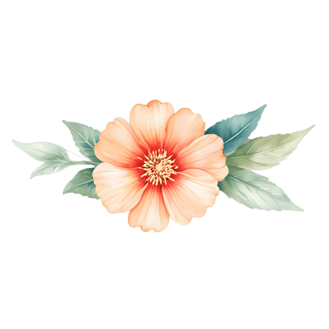 Free transparent PNG: Floral Hair Clip PNG with Transparent Background for Creative Use