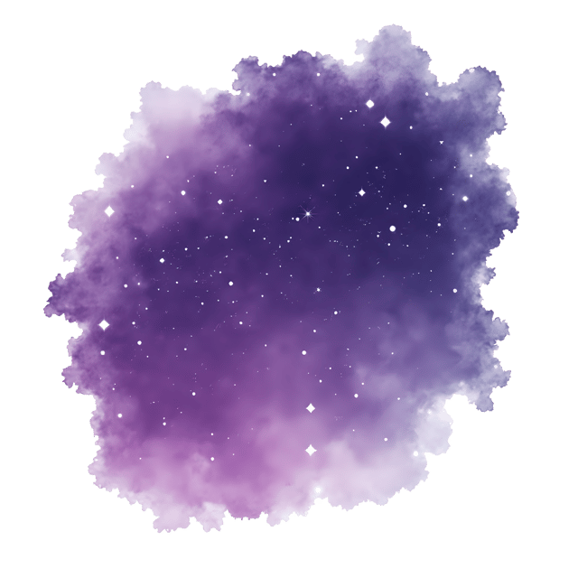 Free transparent PNG: Twinkling Stars Sky  Purple Tinted Night Scene Clipart, free downloadable png