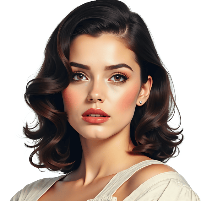 Free transparent PNG: Vintage Style Portrait PNG  Perfect for Classic Art, Decor  Illustrations