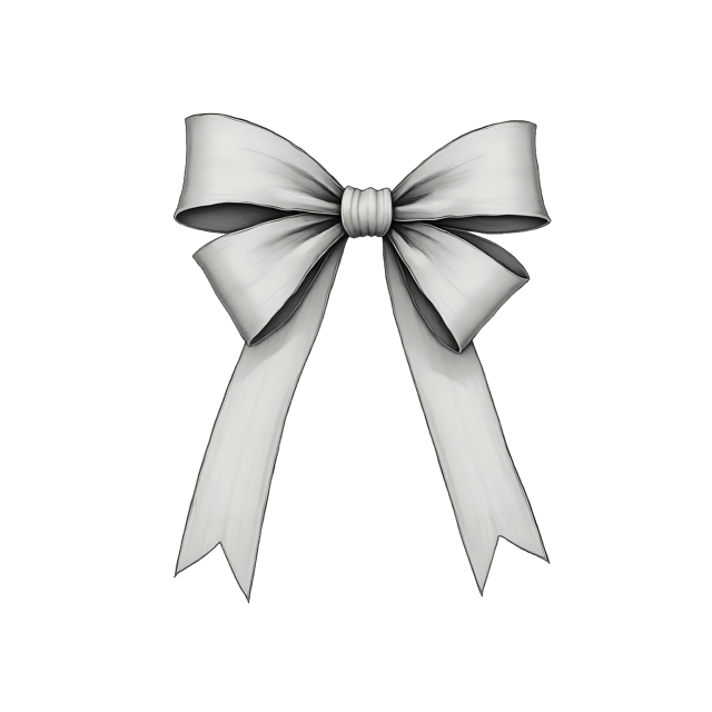 Free transparent PNG: White Bow  Elegant Decor Clipart, free transparent png download