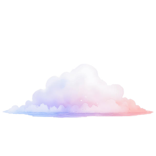 Free transparent PNG: Surreal Scene with Dramatic Brushstrokes on Transparent Background