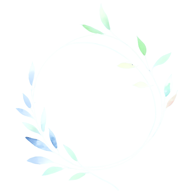 Free transparent PNG: Floral Swirl Watercolor PNG – Transparent Floral Design Element