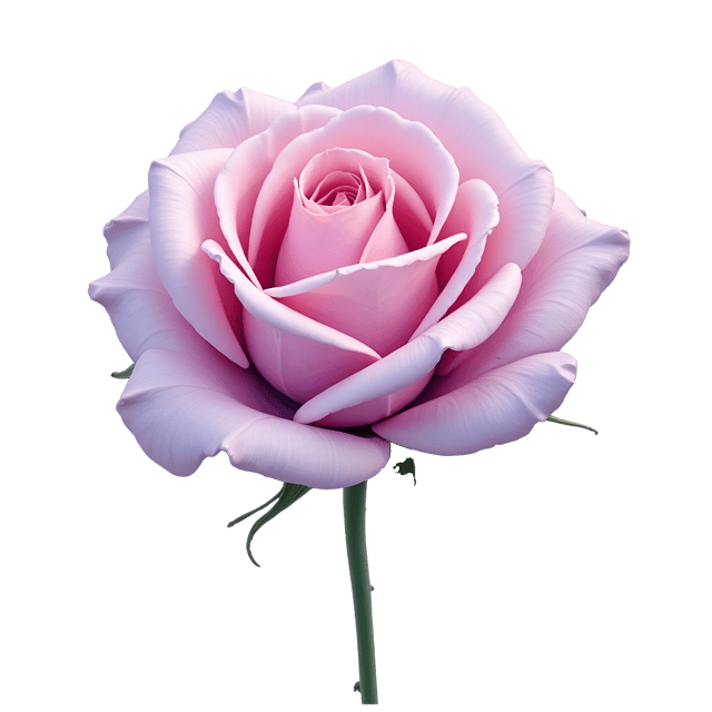 Free transparent PNG: Lavender Rose with Pink Blush and Silvery Highlights PNG Clipart