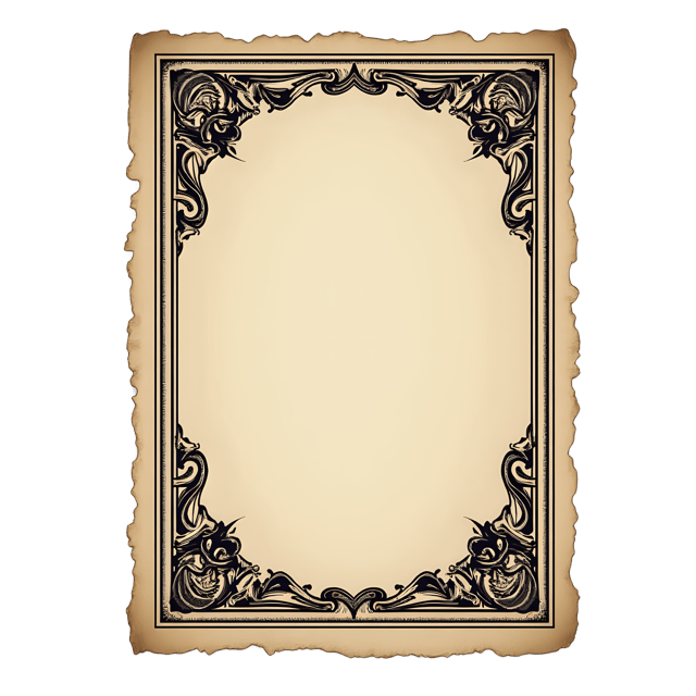 Free transparent PNG: Vintage Ephemera Flyer  Classic Faded Ink Design, free download png