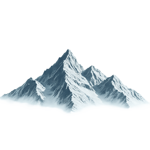 Free transparent PNG: Transparent Background Pencil-Drawn Mountain Range PNG