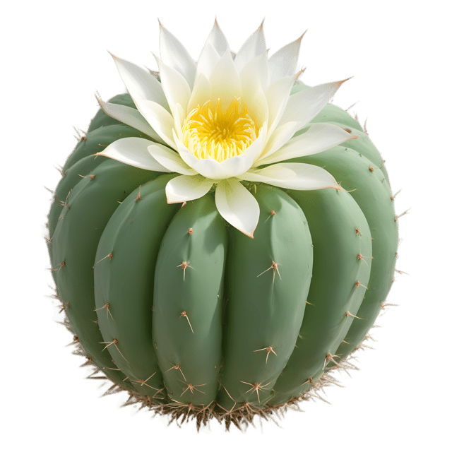 Free transparent PNG: Gymnocalycium Cactus Transparent Background PNG for Botanical Illustrations and Designs