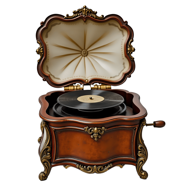 Free transparent PNG: Victorian Music Box PNG Clipart  Perfect for Historical Design  Decor