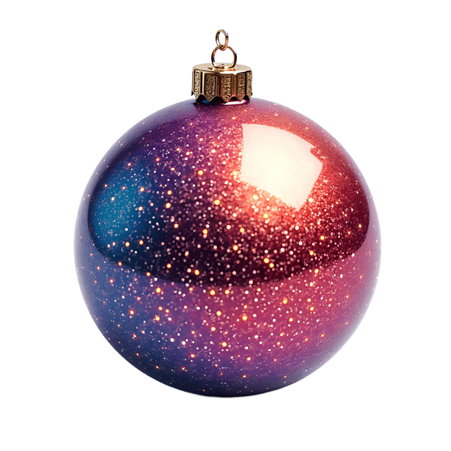 Free transparent PNG: Sparkly Round Ornament  Holiday Clipart, free downloadable png