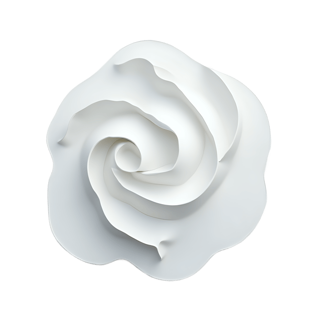 Free transparent PNG: Minimalist White Curve Object Design for Modern and Clean Visuals