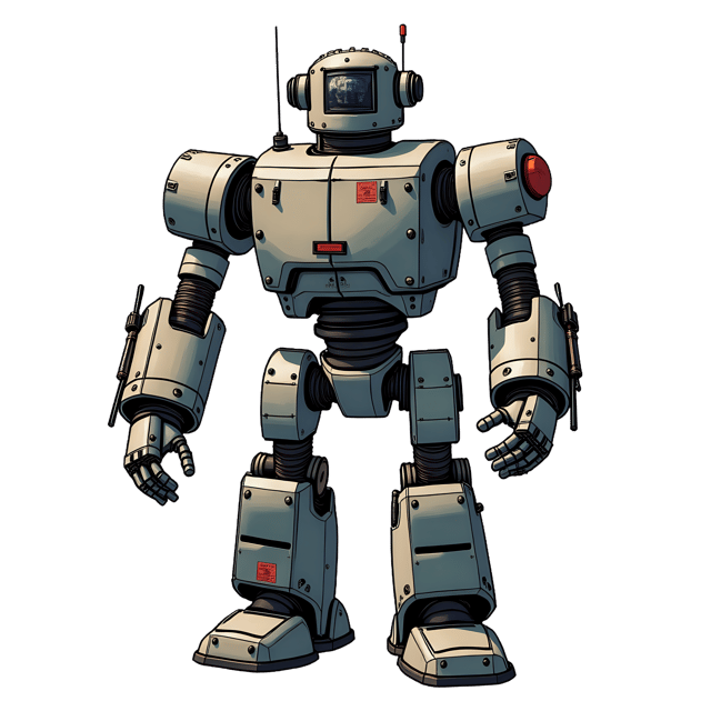 Free transparent PNG: Robot with Tubes  Science Clipart, free transparent png download