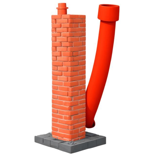 Free transparent PNG: 6 Bricks Transparent PNG for Chimney Building and Construction