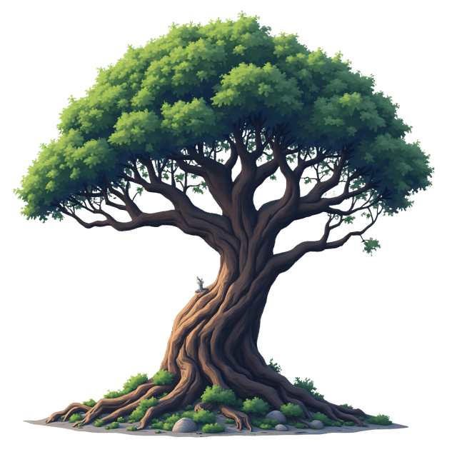 Free transparent PNG: Majestic Ancient Tree PNG with Transparent Background for Decorative Use