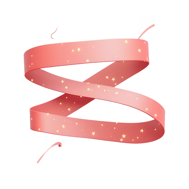 Free transparent PNG: Bold Printed Ribbon with Light Twirls  Elegant Clipart, free download png