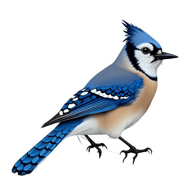 Free transparent PNG: Blue Jay Feather with Iced Pine  Nature Clipart, free transparent png download