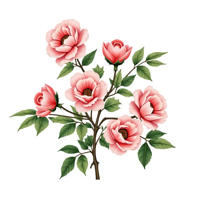 Free transparent PNG: Climbing Roses  Garden Clipart, free downloadable png