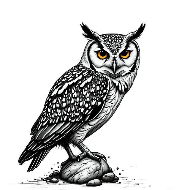 Free transparent PNG: Owl Feather  Nature Scene Clipart, free downloadable png
