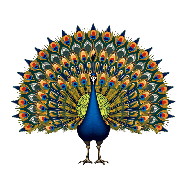 Free transparent PNG: Peacock Tail Feathers PNG Transparent Background