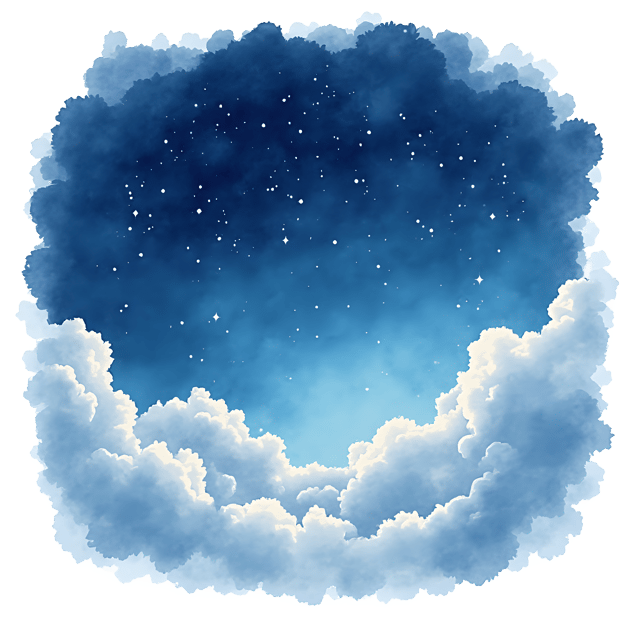 Free transparent PNG: Dusty Starlit Night  Free PNG Download for Night Sky Art