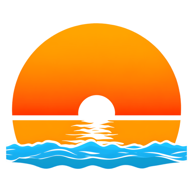 Free transparent PNG: Sunset Over Open Ocean Transparent PNG Background for Coastal and Nautical Imagery