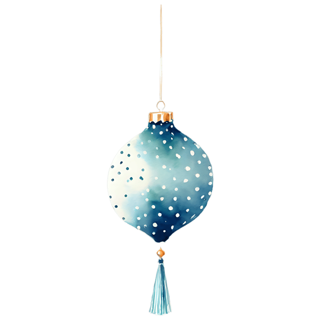 Free transparent PNG: Retro Dot Ornament – Watercolor Style Transparent PNG Illustration