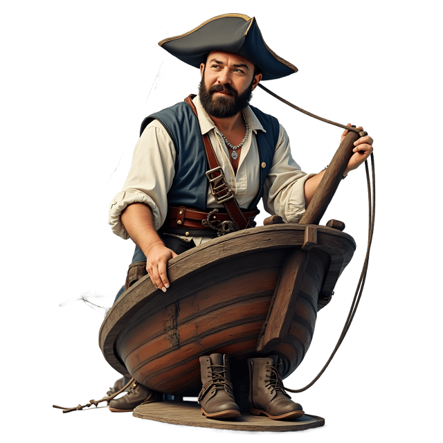 Free transparent PNG: Pirate Lookout PNG Clipart  Ideal for Nautical Themes  Decor