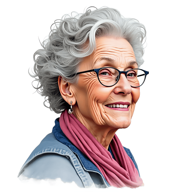 Free transparent PNG: Elderly Woman PNG  Classic Portrait for Art, Decor  Storytelling