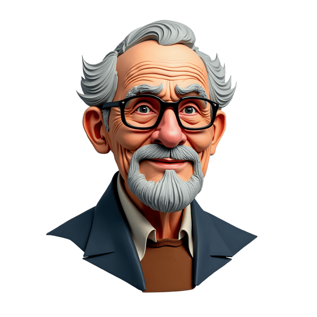 Free transparent PNG: Old Man PNG  Timeless Portrait for Art and Storytelling