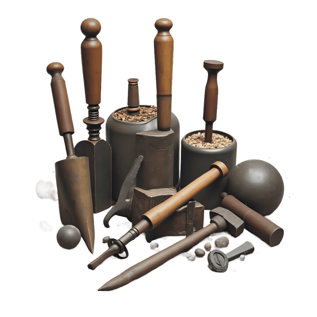 Free transparent PNG: Vintage Still Life with Antique Tools PNG Clipart  Ideal for Design Projects  Historical Themes