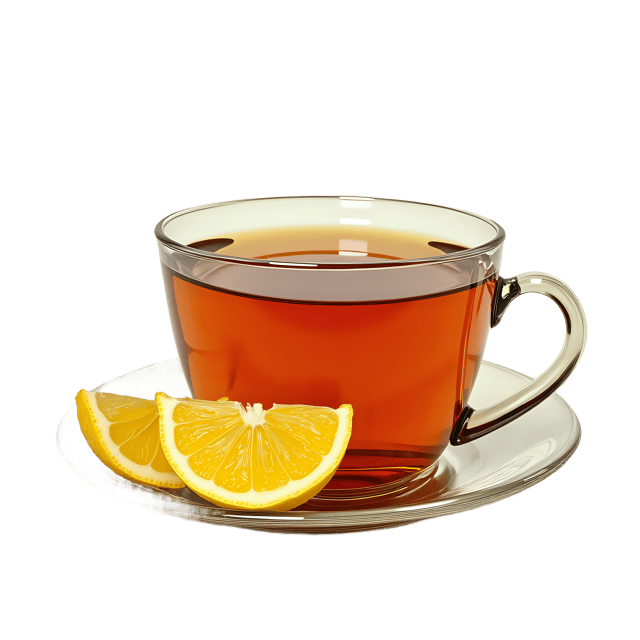 Free transparent PNG: Tea with Lemon PNG Clipart  Ideal for Relaxation Themes  Health Content
