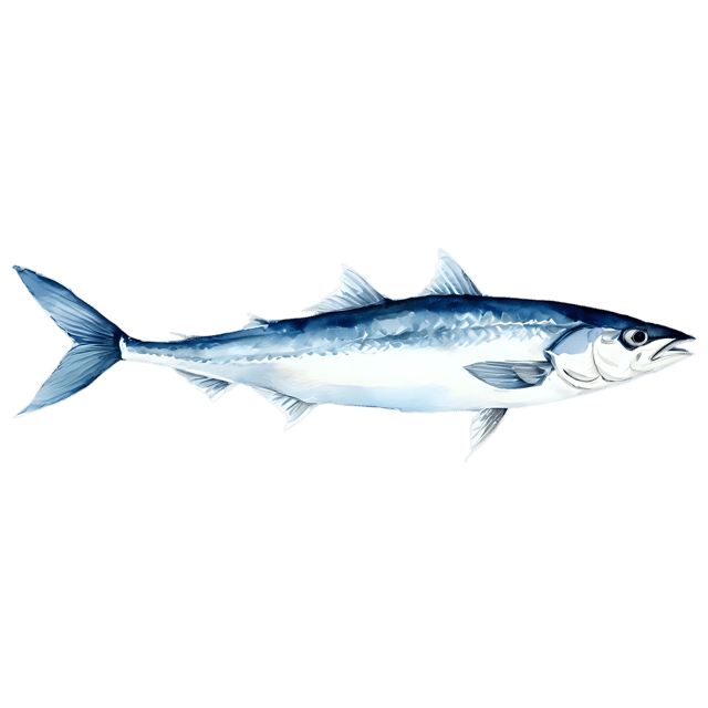 Free transparent PNG: Bluefish Watercolor Illustration – Transparent PNG