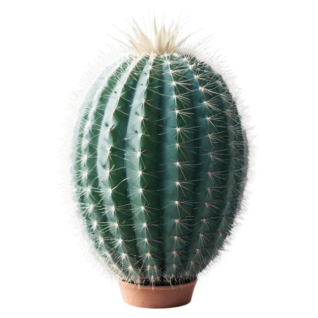 Free transparent PNG: Feather Cactus PNG with Transparent Background for Artistic and Decorative Uses