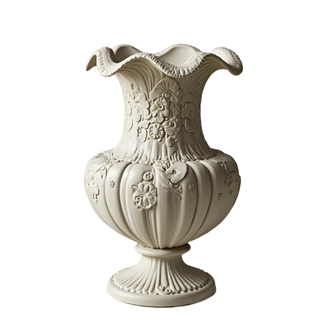 Free transparent PNG: Edwardian Lace Vase  Elegant Decorative Clipart, free high-quality png download