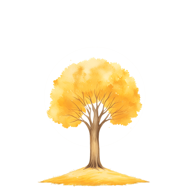 Free transparent PNG: Lone Tree in Golden Fields PNG Transparent Background