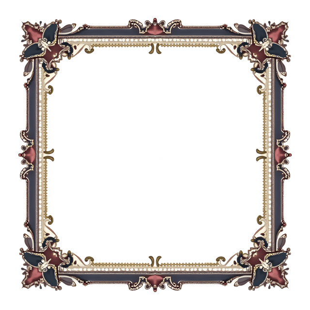 Free transparent PNG: Beaded Frame PNG Download  Elegant Decor for Events, Crafts  Homes
