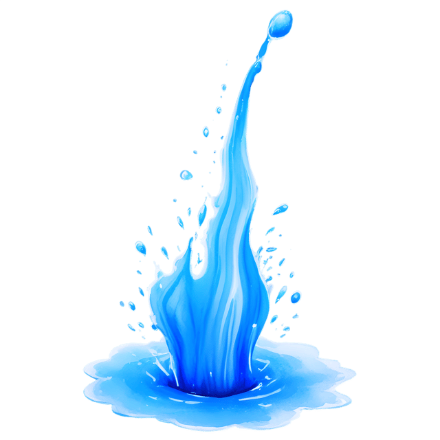 Free transparent PNG: Dramatic Water Splash PNG with Transparent Background for Art and Design