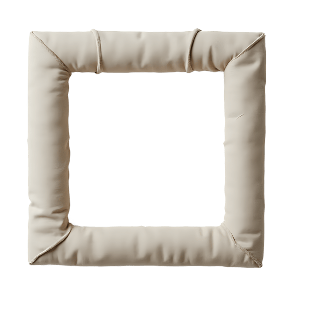 Free transparent PNG: Fabric-wrapped Frame PNG Clipart  Perfect for Home Decor  Crafting