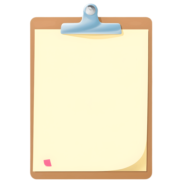 Free transparent PNG: Transparent Sticky Note on Clipboard PNG for Design and Clipart Use