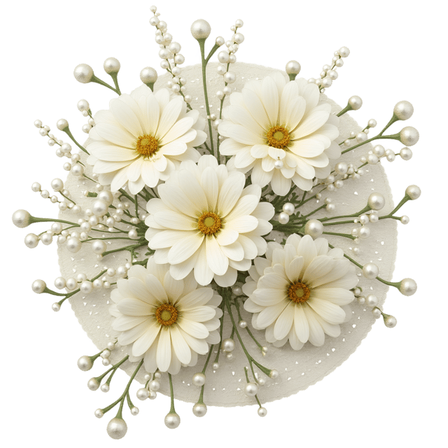 Free transparent PNG: Edwardian Lace Arrangement  White Carnations Clipart, Free Downloadable PNG
