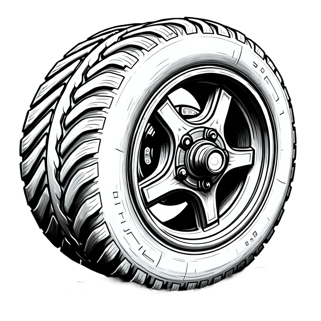 Free transparent PNG: Wheel with Bolts  Industrial Clipart, free downloadable png