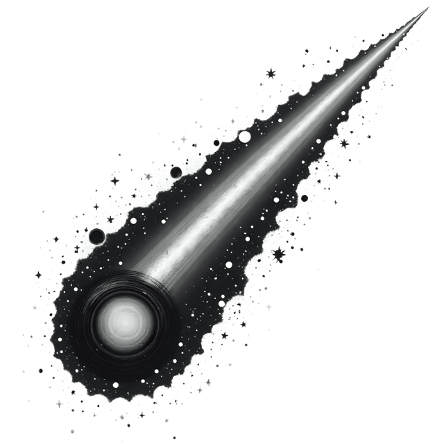 Free transparent PNG: Comet with Tail  Space Clipart, free transparent png download