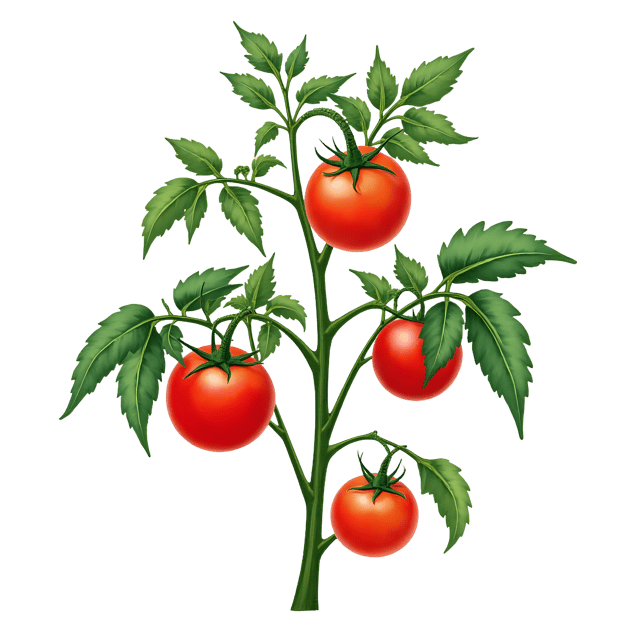Free transparent PNG: Tomato Plant  Garden Clipart, free downloadable png