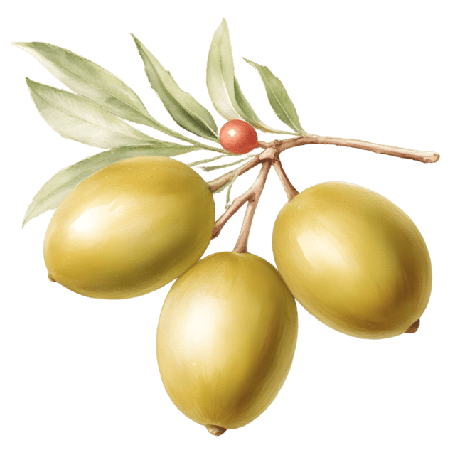 Free transparent PNG: Olive-Shaped Fruit PNG with Transparent Background for Fall Theme Graphics
