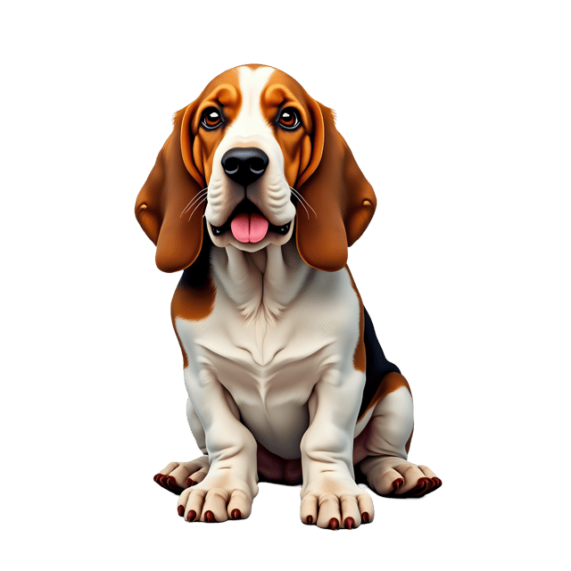 Free transparent PNG: Basset Hound Dog PNG Clipart  Ideal for Pet Lovers  Design Projects