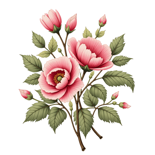 Free transparent PNG: Victorian Floral Engraving Decoration  Free PNG Download