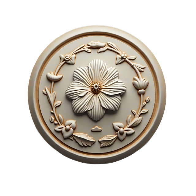 Free transparent PNG: Cuff Button  Floral Engraved Design Clipart, free png download