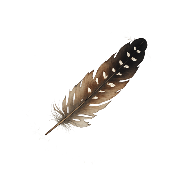 Free transparent PNG: Speckled Wing Feather Across Tree Ring  Nature Clipart, free transparent png download