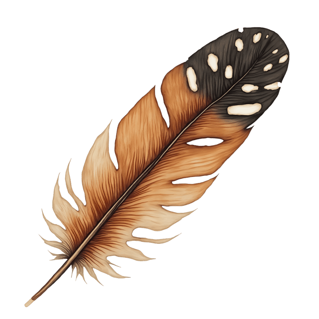 Free transparent PNG: Speckled Wing Feather  Nature Clipart, free downloadable png